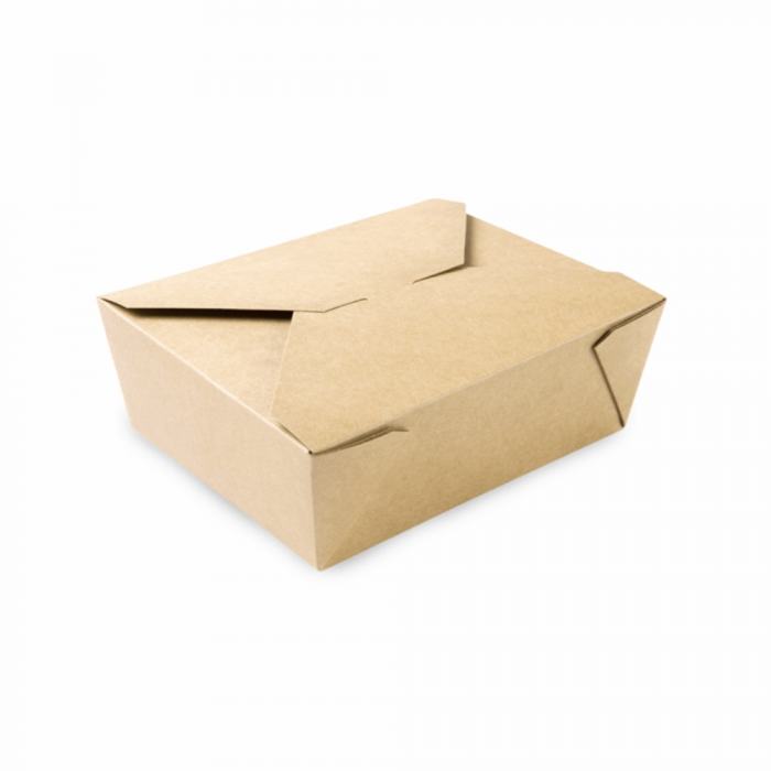 Take-Away-Box 950ml braun Kraftpapier